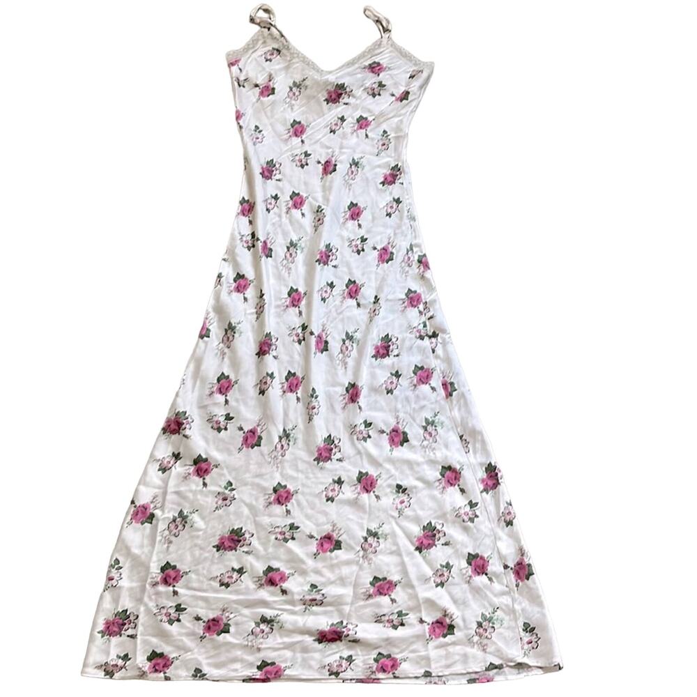 Morgan lane Loveshackfancy Stella slip dress